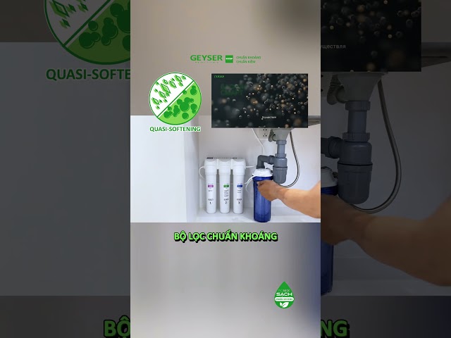 Máy lọc nước Geyser Ecotar 9 ROMIX – Chuẩn nước cho cà phê và sức khỏe toàn diện