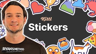 How To Design Print on Demand Stickers Using Kittl - The Quick and Easy way!
