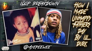 HOW I MADE THE LOOP TO LIL DURK'S UNHAPPY FATHERS DAY | 7220 DELUXE