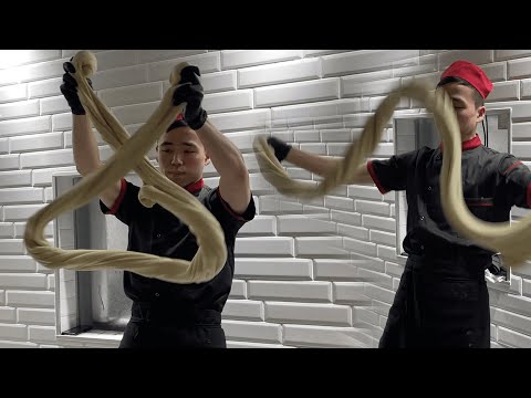 The Art Of Making Noodles By Hand | Amazing Skills