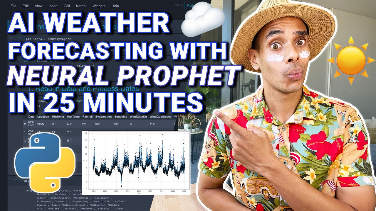 Forecasting Weather with Neural Prophet and Python