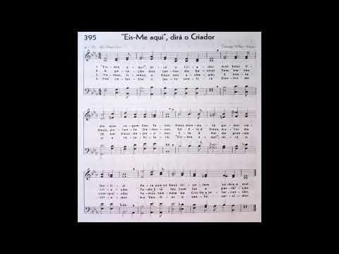 Hinário 5 CCB - Hino 395 - "Eis-Me, aqui", dirá o Criador - Strings - Teclado Yamaha PSR S670