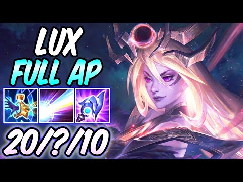 FULL AP BURST LUX MID DARK COSMIC Season 11 - LEAGUE OF LEGENDS
