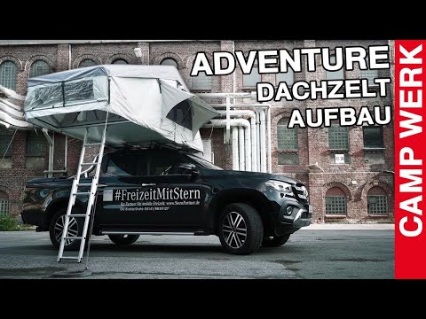 CAMPWERK ADVENTURE Roof Tent 2019 | Setup | CAMPWERK HowTo's