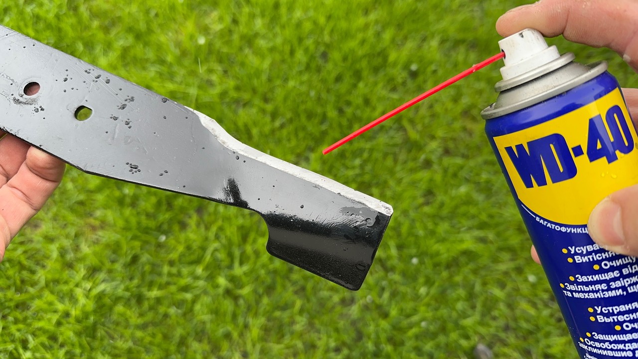Do This BEFORE You Mow! Lawnmower Blade Sharpening & Balancing Secret