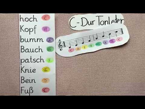 Bellas Schulstunde Musik: Tonleiter singen Teil 3. Spielend Intervalle hören üben.
