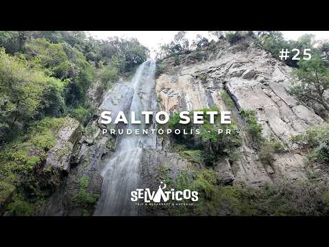 Cachoeira Salto Sete – Prudentópolis/PR | Trilha até a base da cachoeira |  #25
