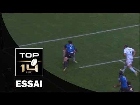 TOP 14 - Montpellier - Racing 92 : 60-7 Essai Bismarck DU PLESSIS (MON) - J13 - Saison 2015/2016