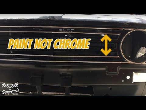 Classic Mini Clubman Budget Restoration - Grill & Badge Restoration & More Odd Jobs