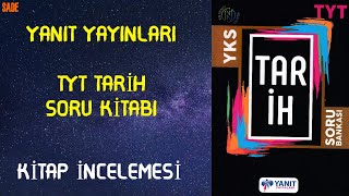YANIT YAYINLARI TYT TARİH SORU KİTABI/İNCELEME