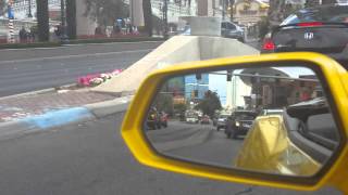 The other side of the Las Vegas strip