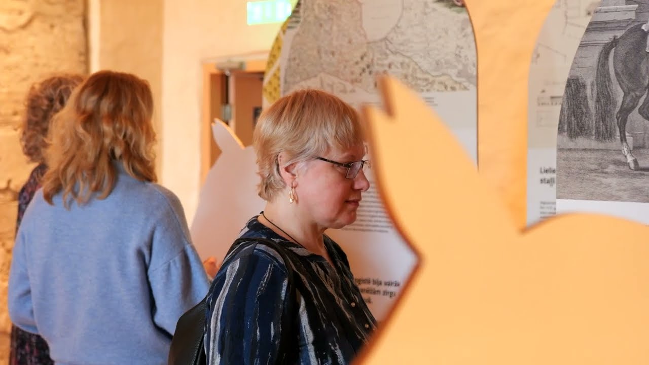 Ventspils Livonijas ordeņa pilī atklāta izstāde “Zirgi un zirgošanās Kurzemes-Zemgales hercogistē”