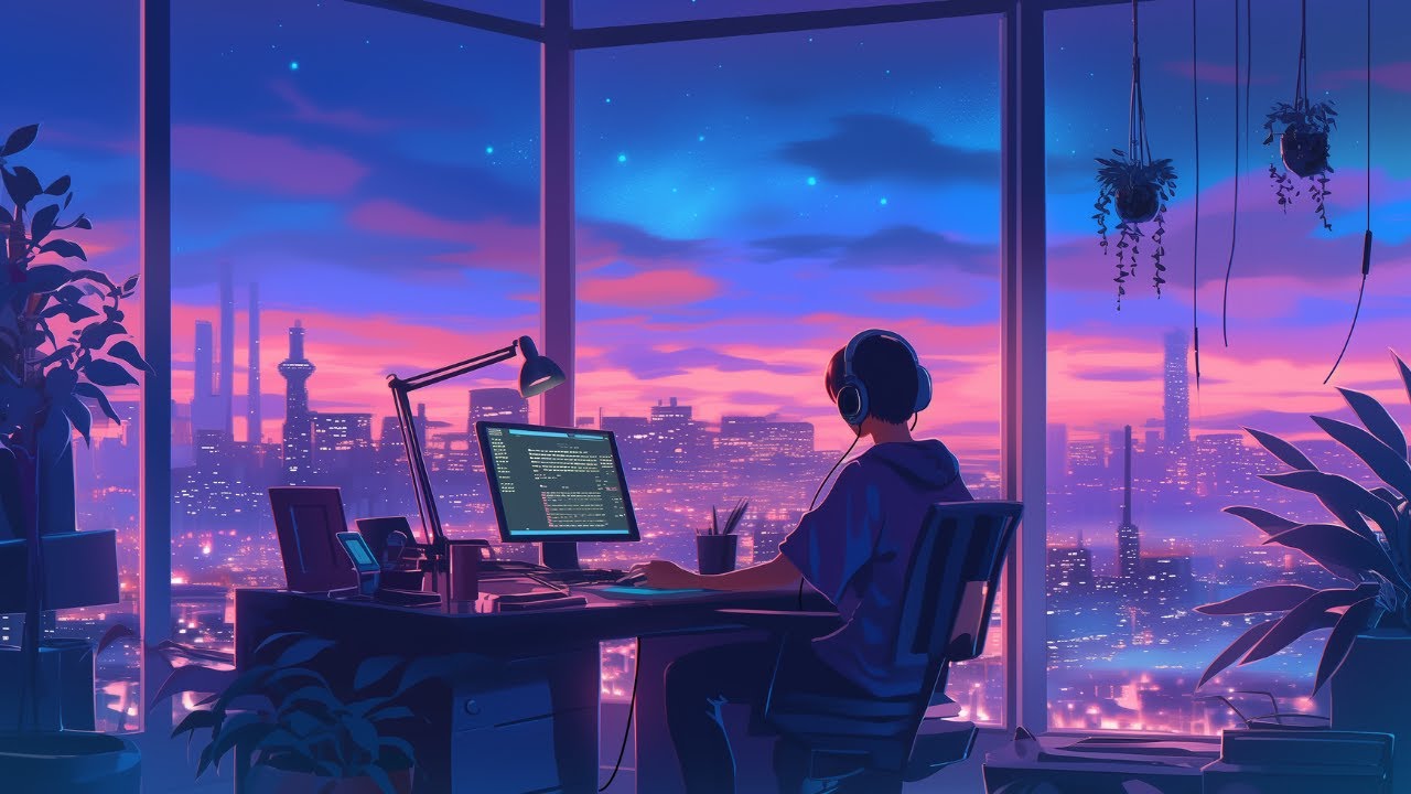 🔴 Coding After Hours - 6 Hour Synthwave & Chillstep for Deep Focus