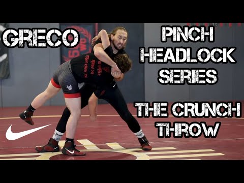 How to get a Takedown in Greco-Roman Wrestling - The Crunch - Pinch Headlock Series