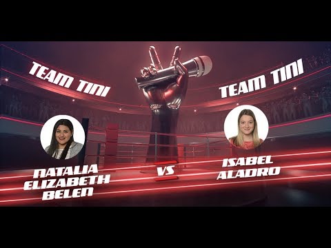 ¡Tini, Cali y El Dandee preparan a Natalia Belen y Isabel Aladro! - La Voz Argentina 2018