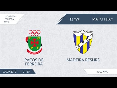AFL19. Portugal. Primera. Day 15. Pacos De Ferreira - Madeira Resurs.