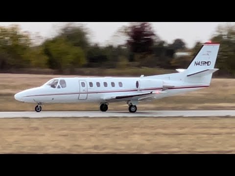 Cessna Citation 550 Takeoff from Skyhaven Airport