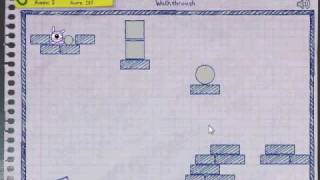 preview picture of video 'Paper Cannon Flash Game Walkthrough Levels 1-15'