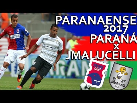 Gol Paraná Clube 1 x 0 JMalucelli - Paranaense 2017 (12/02/2017)