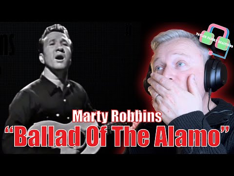 First Time Hearing MARTY ROBBINS ‘BALLAD OF THE ALAMO’ | Reaction
