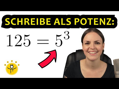 Schreibe als POTENZ mit möglichst einfacher Basis – Zahl als Potenz schreiben, Beispiele