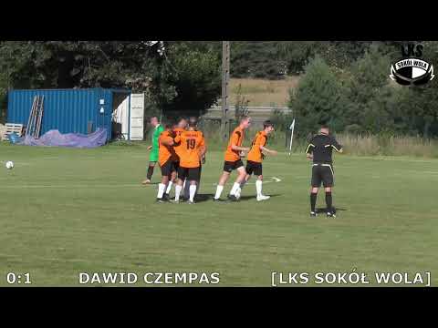 KLASA A: LKS Woszczyce - SOKÓŁ WOLA 1:2 [Bramki]
