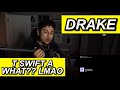 THE YE SHOTS GOIN CRAZY DRAKE RED BUTTON FIRST REACTION