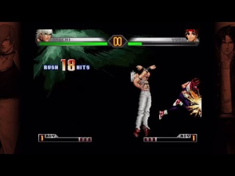 I see why boss characters are banned in KOF 98...