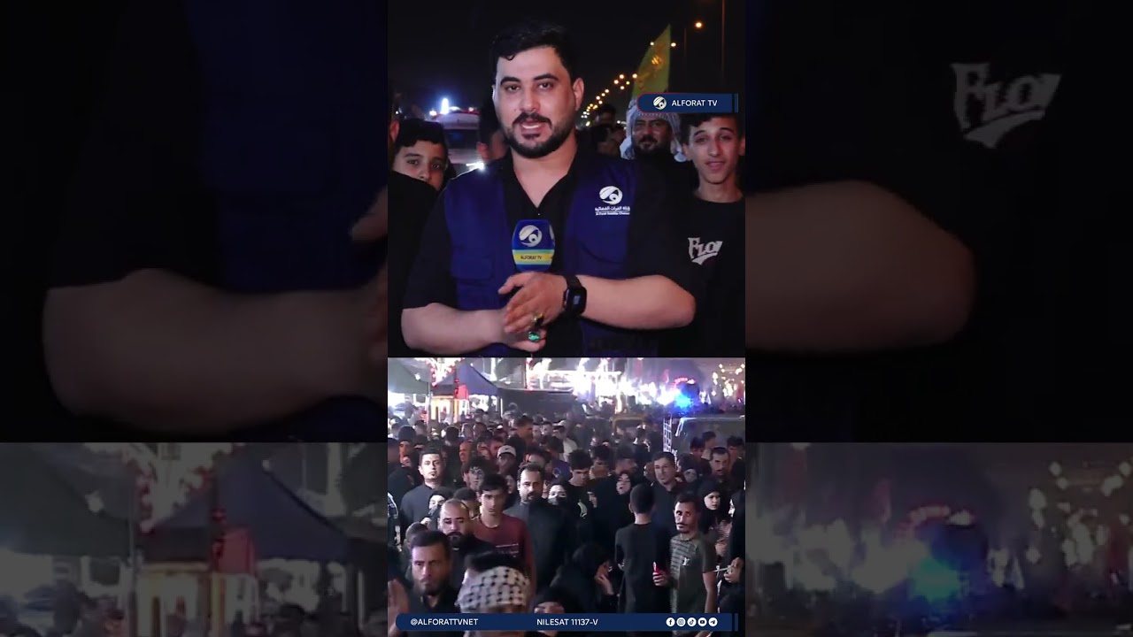 فيديو | من كل صوب نحو كربلاء المقدسة .. والمواكب تروي حكاية الكرم الحسيني