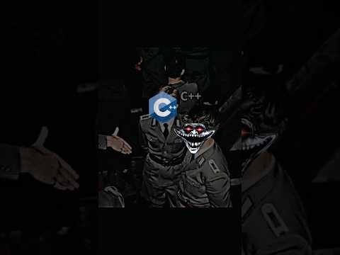 Power of C++ ☠️// the most Fastest programming language c++ #shorts #c++