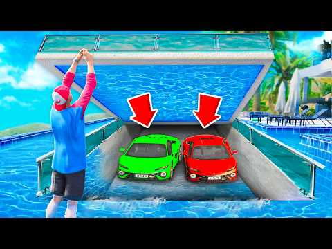 GEHEIME BASE unter MEINEM POOL in GTA 5 RP!