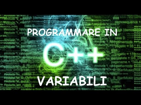 Programmazione C++ - Le variabili