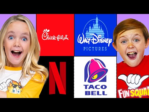 Jazzy Plays Guess The Logo Game with Kade Skye!