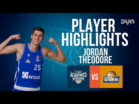 Jordan Theodore Highlights vs. MLP Academics Heidelberg | easyCredit BBL | Dyn Basketball