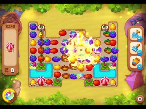 GardenScapes Level 12240 no boosters