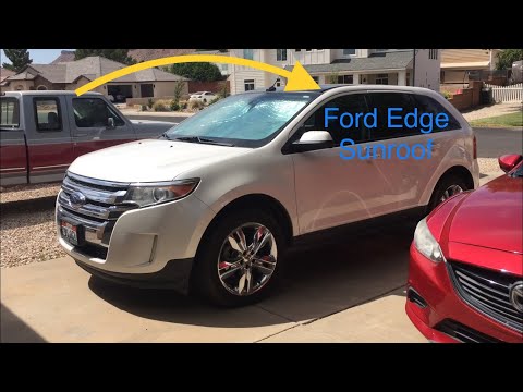 FREE Ford Edge sunroof FIX.. how to calibrate your sunroof