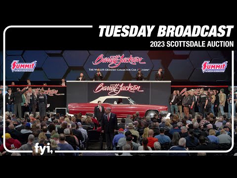 2023 SCOTTSDALE TUESDAY BROADCAST - Tuesday, January 24, 2023 - BARRETT-JACKSON 2023 AUCTION