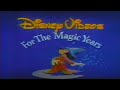 Disney Cartoon Classics Commercial 1991