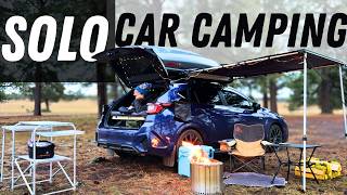 Luxury Camping in Cheapest Subaru (2024 Subaru Impreza RS)