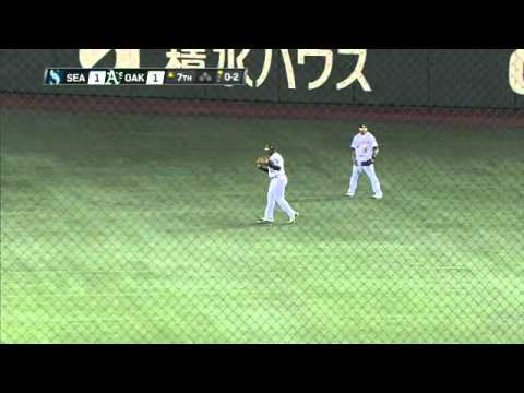 2012/03/28 Cespedes' MLB debut