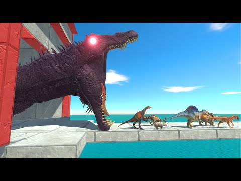 Territory of the Spinosaurus – Can Dinosaurs or Animals Survive the Death Swamp Challenge?