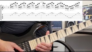 How to play ‘Sixpounder’ by Children Of Bodom Guitar Solo Lesson w/tabs pt1