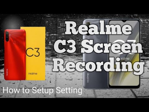 How to Setup Realme C3 Screen Recording | Paano E-Setup ang Setting ng Realme C3 Screen Recording