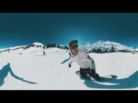 Shredding @ Snowpark Obergurgl in 360°