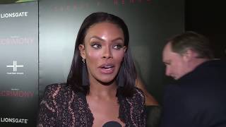 Acrimony Acrimony NY Premiere Interview Crystle Stewart video