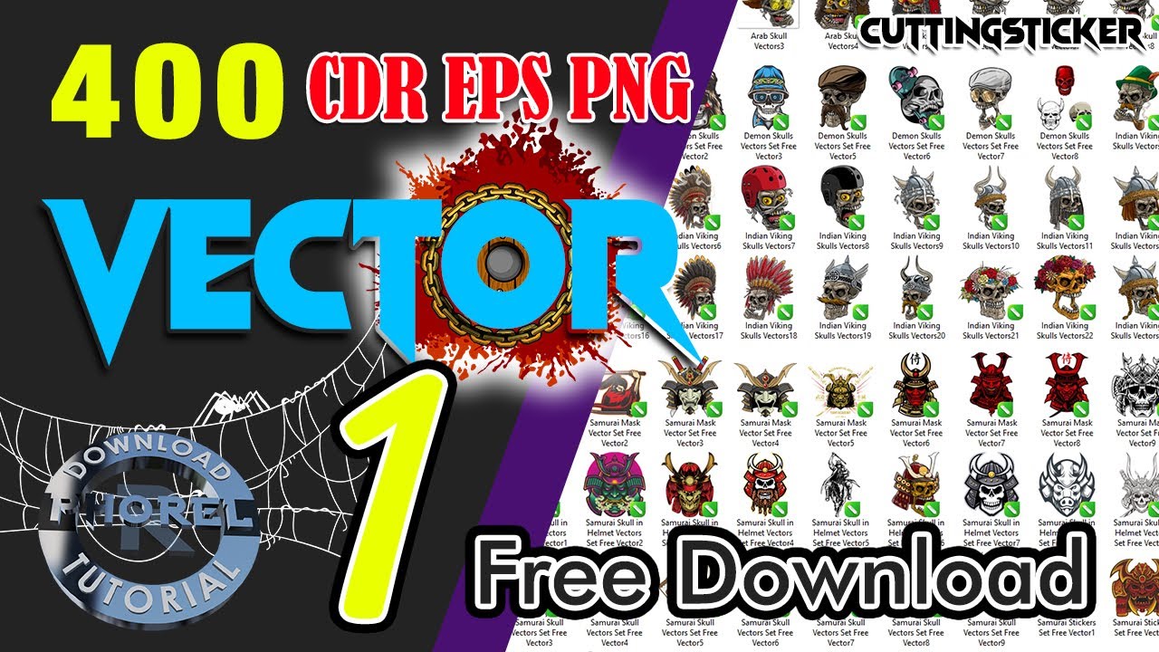 FREE DOWNLOAD 400 VECTOR Format CDR EPS PNG (File Mentahan) PART 1