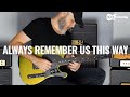 Lady Gaga Always Remember Us This Way Electric Guitar Cover By Kfir Ochaion Fender Ultra II