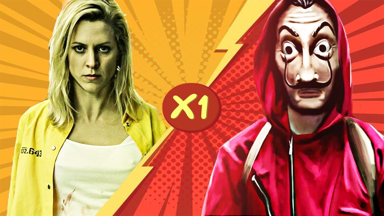 LA CASA DE PAPEL X VIS A VIS - (qual a melhor?) X1