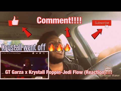 GT Garza x Krystall Poppins - Jedi Flow (Reaction) || Krystall went in on this song 🔥🔥🔥💯💯💯