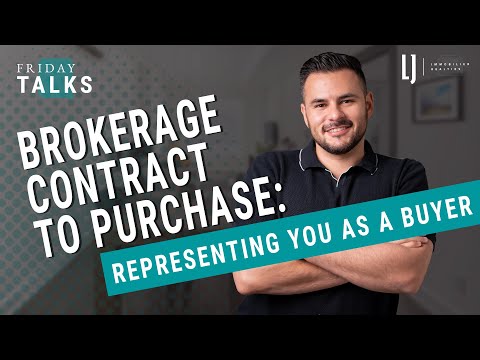 Brokerage Contract To Purchase: Representing You As A Buyer